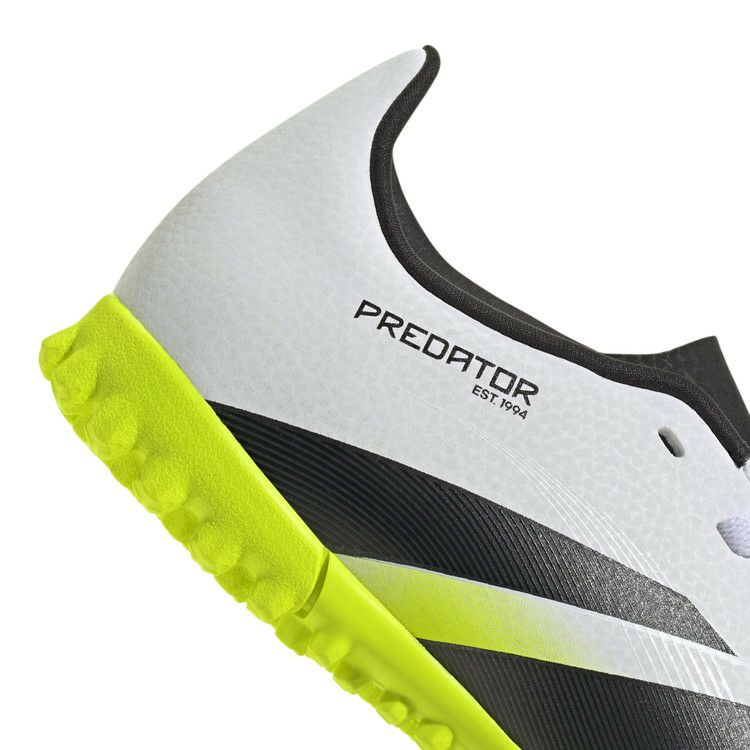 adidas アディダス ジュニア トレーニングシューズ サッカーシューズ プレデター CLUB TF J ターフ 土 人工芝 天然芝 対応 RADIANT BLAZE PACK JH8862 ホワイト×ブラック×ルシッドレモン jh8862