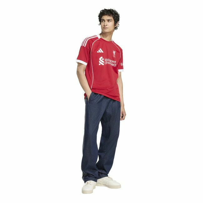 adidas アディダス リバプールFC ユニフォーム 25/26 ホーム レプリカ LFC サッカー イングランド プレミアリーグ JV6423 ストロベリーレッド jyf22-jv6423