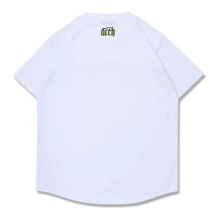 Arch(アーチ) バスケ Tシャツ 半袖 ドライ 吸汗速乾 メンズ レディース ホワイト バスケットボール t125-122