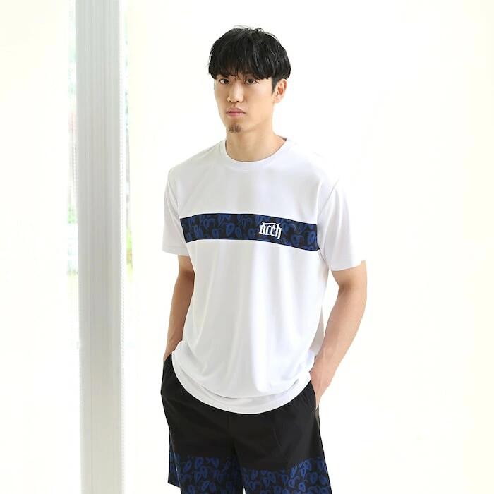 Arch(アーチ) バスケ Tシャツ 半袖 ドライ 吸汗速乾 メンズ レディース ホワイト バスケットボール t125-122