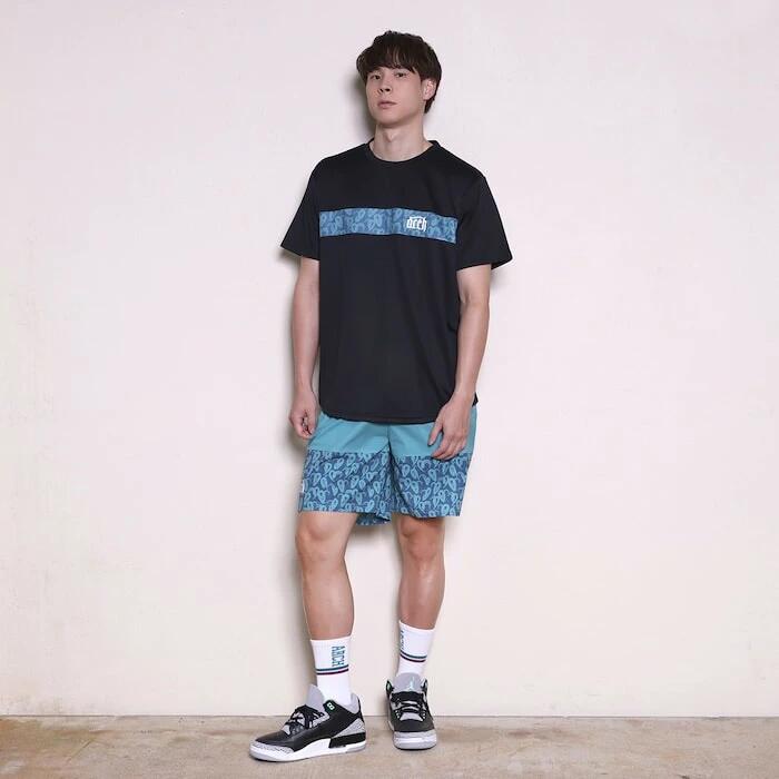 Arch(アーチ) バスケ Tシャツ 半袖 ドライ 吸汗速乾 ブラック メンズ レディース バスケットボール t125-123
