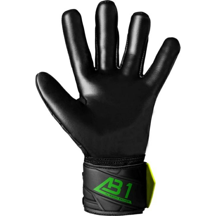 reusch ロイシュ ゴールキーパーグローブ アトラクト AB1 インフィニティ アリソン・ベッカー監修モデル サッカー フットサル GKグローブ ブラック/セイフティイエロー 5560764-7052