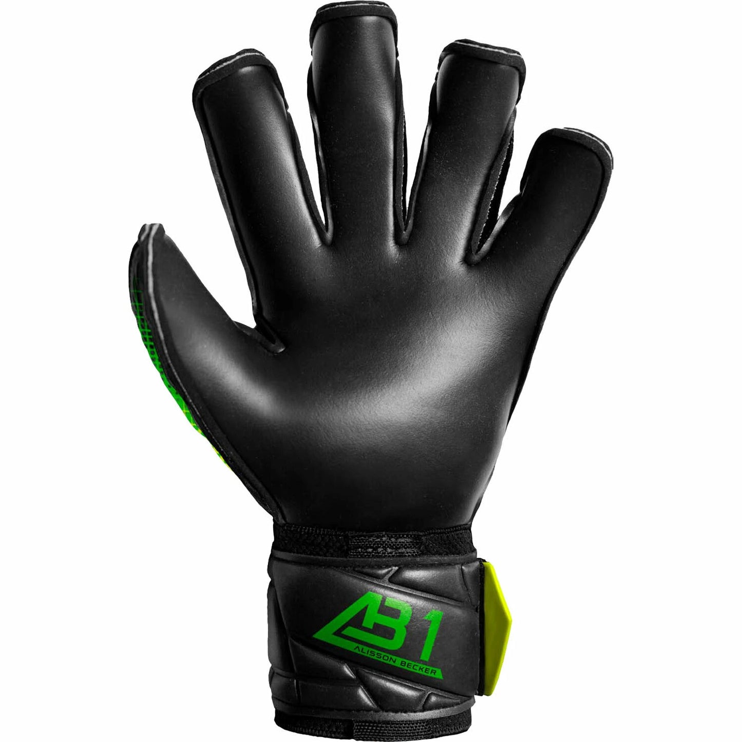ロイシュ ゴールキーパーグローブ アトラクト AB1 ゴールドX アリソン・ベッカー監修 日本限定 サッカー フットサル GKグローブ ブラック/セーフティイエロー 2025年モデル reusch 5560964 5560964-7052