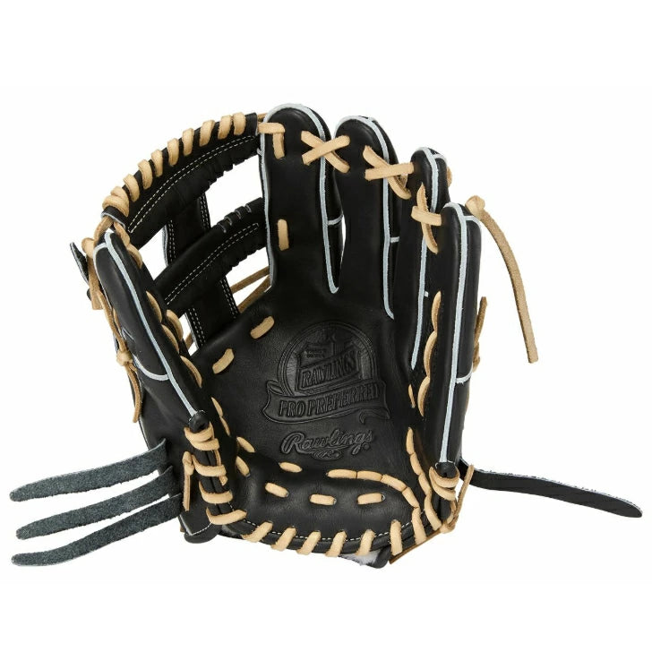 ローリングス 硬式 グローブ 内野手用 PRO PREFERRED Wizard #02 プロプリファード GH5FPW2CK4MG 高校野球対応 11.5インチ 右投げ ブラック キャメル gh5fpw2ck4mg
