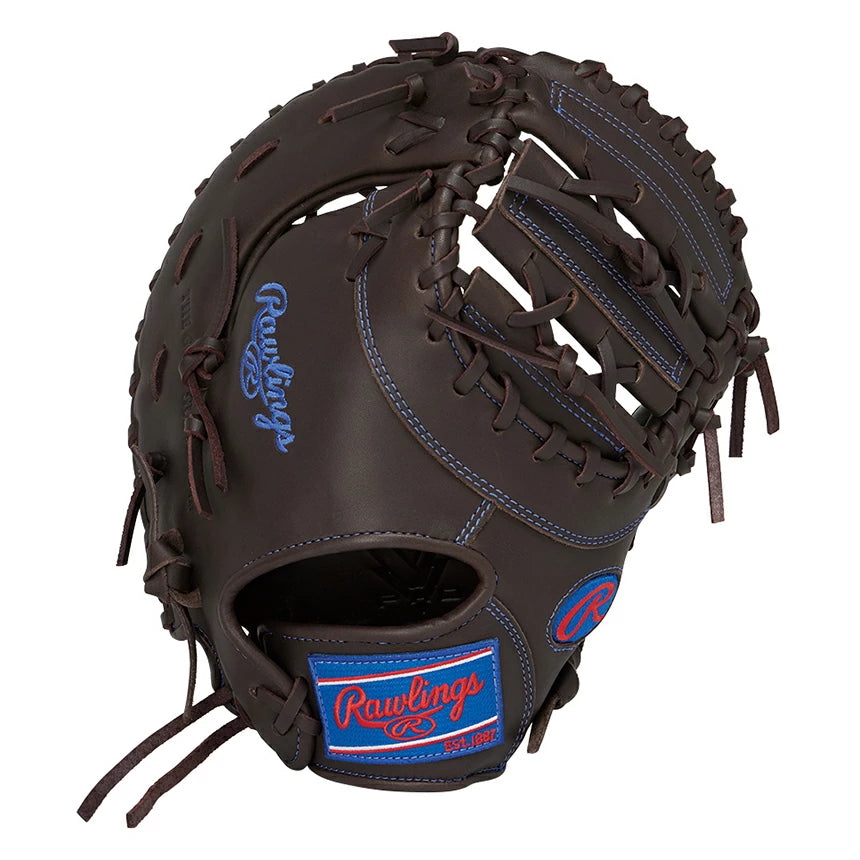 ローリングス Rawlings ジュニア 軟式 ファーストミット 一塁手用 少年野球 HYPER TECH R9 SERIES GJ5FR93ACDS 11.5インチ チョコ ブラック 天然皮革 右投げ 左投げ 少年少女野球公式戦対応 gj5fr93acds