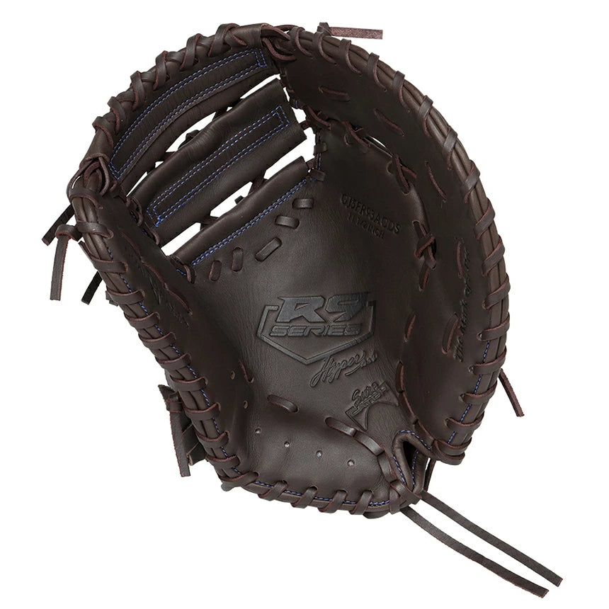 ローリングス Rawlings ジュニア 軟式 ファーストミット 一塁手用 少年野球 HYPER TECH R9 SERIES GJ5FR93ACDS 11.5インチ チョコ ブラック 天然皮革 右投げ 左投げ 少年少女野球公式戦対応 gj5fr93acds