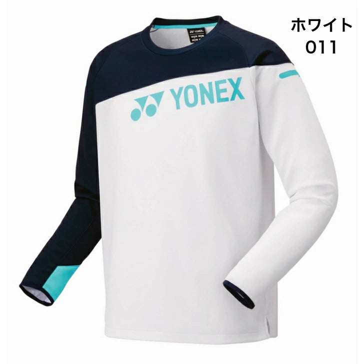 ヨネックス YONEX ユニライト トレーナー 31060 メンズ レディース ジュニア ヒートカプセル 制電 反射 スポーツウェア トレーニングウェア 冬用 防寒 ユニセックス 31060