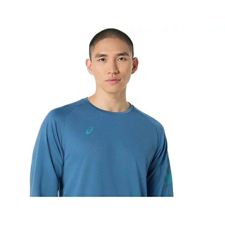 ASICS アシックス ドライ 長袖Tシャツ メンズ 吸汗速乾 スポーツ トレーニング ランニング フィットネス 2031F161 2031f161
