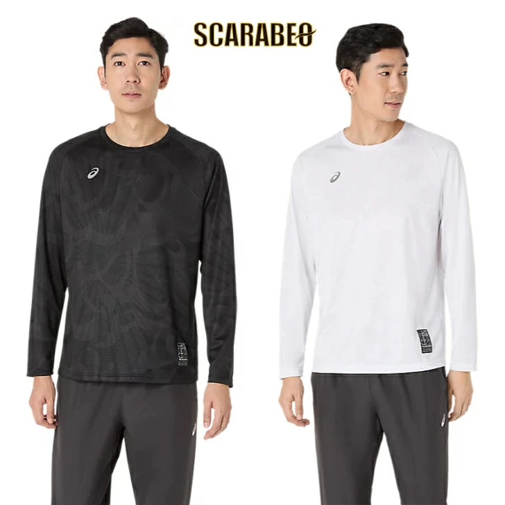 ASICS アシックス ドライグラフィック 長袖Tシャツ メンズ 吸汗