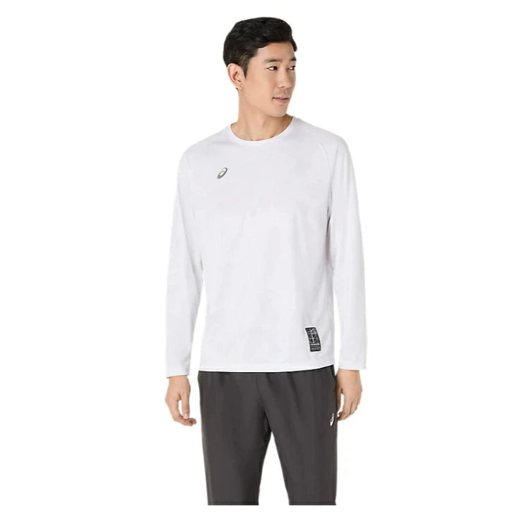 ASICS アシックス ドライグラフィック 長袖Tシャツ メンズ 吸汗速乾 トレーニング ランニング フィットネス スポーツウェア 2031F162