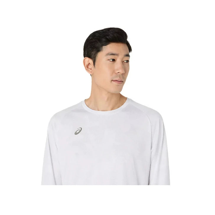 ASICS アシックス ドライグラフィック 長袖Tシャツ メンズ 吸汗速乾 トレーニング ランニング フィットネス スポーツウェア 2031F162