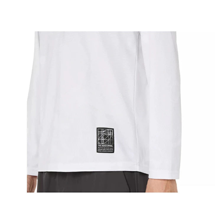 ASICS アシックス ドライグラフィック 長袖Tシャツ メンズ 吸汗速乾 トレーニング ランニング フィットネス スポーツウェア 2031F162