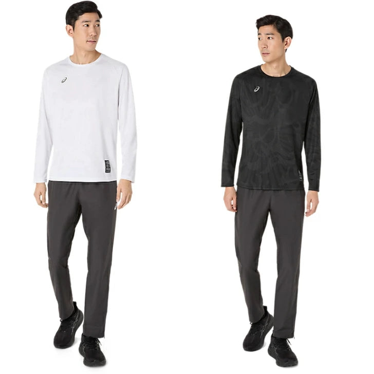 ASICS アシックス ドライグラフィック 長袖Tシャツ メンズ 吸汗速乾 トレーニング ランニング フィットネス スポーツウェア 2031F162