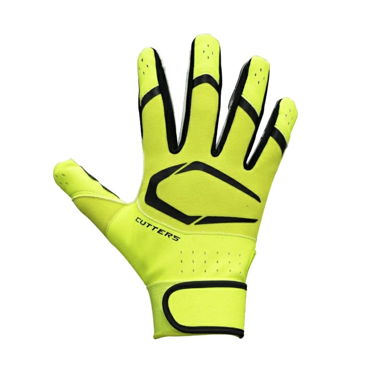 Cutters カッターズ プライムヒーロー 3.0 限定モデル アメフト グローブ B353 両手 フルフィンガー 全天候対応 C-TACK S M L ホワイト×ロイヤル イエロー×ブラック レッド×シルバー ロイヤル×ホワイト ネイビー×シルバー b353