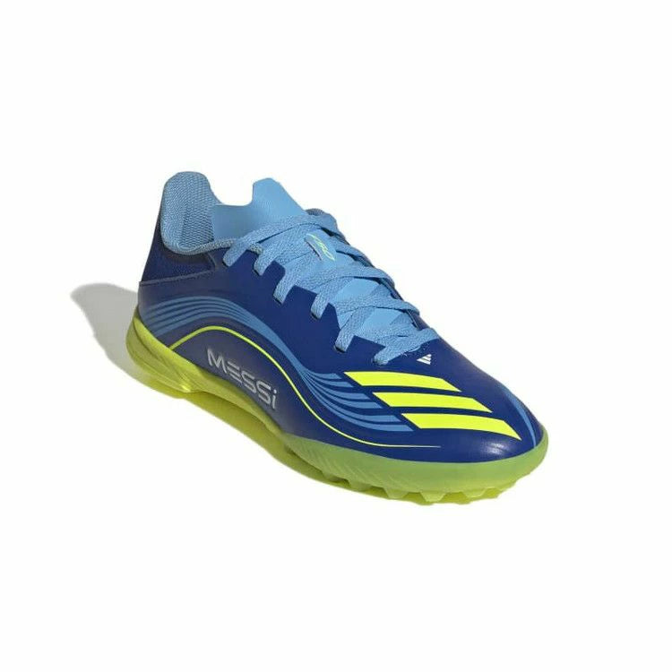 adidas アディダス F50 MESSI LEAGUE TF JR4426 ジュニア サッカースパイク 人工芝用 ブルー MESSI VIS10N jr4426
