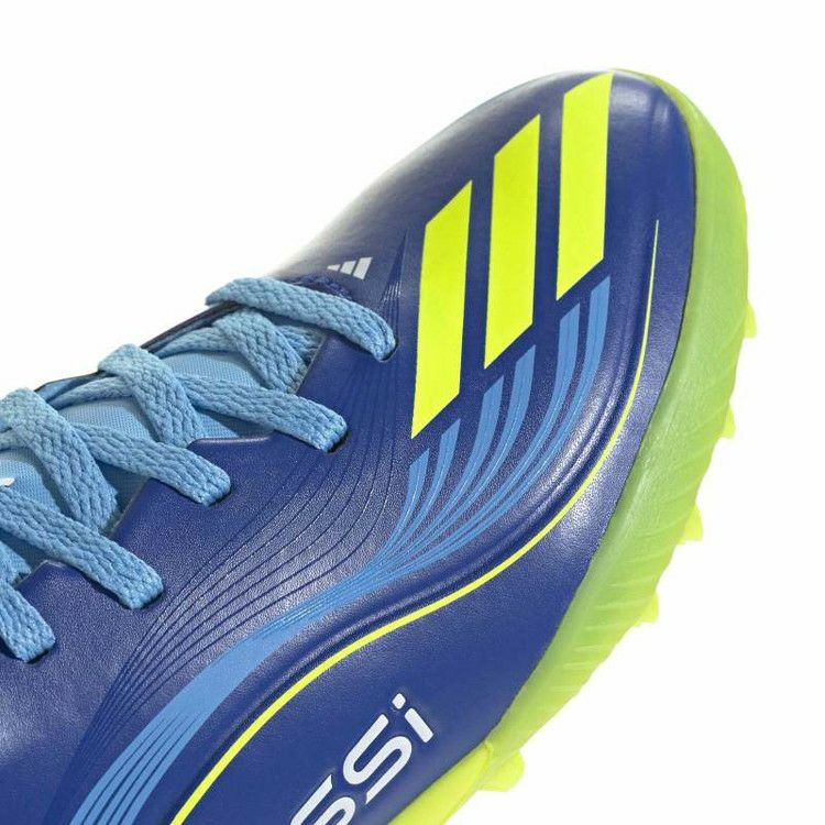 adidas アディダス F50 MESSI LEAGUE TF JR4426 ジュニア サッカースパイク 人工芝用 ブルー MESSI VIS10N jr4426