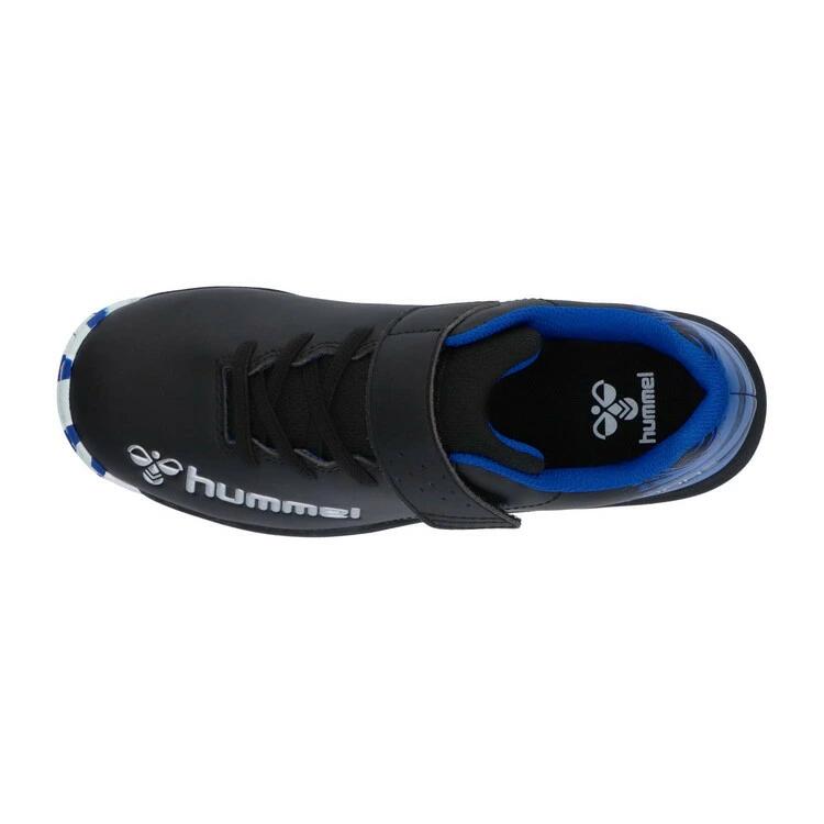 ヒュンメル hummel プリアモーレ6アルファ VTF Jr. HJS2135-9060 ジュニア トレーニングシューズ キッズ スニーカー サッカー フットサル 幅広 ワイド 面ファスナー ブラック×ホワイト hjs2135-9060