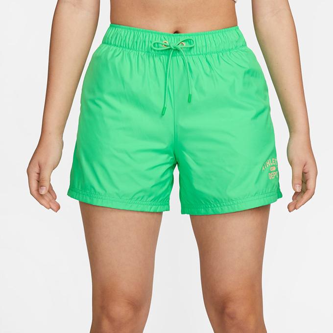 【在庫処分セール】ナイキ NIKE ウィメンズ NSW RPL MR NCPS ウーブン ショート FJ5234-399 レディース ショートパンツ ハーフパンツ 撥水 軽量 メッシュ裏地 アウトドア スポーツウェア レペル グリーン fj5234-399