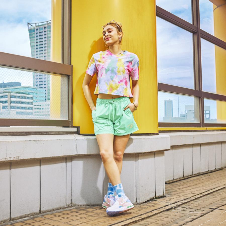 【在庫処分セール】 ナイキ NIKE ウィメンズ NSW RPL MR NCPS ウーブン ショート FJ5234-010 レディース ショートパンツ ハーフパンツ 撥水 軽量 メッシュ裏地 アウトドア スポーツウェア レペル ブラック エレクトリックアルジィー fj5234-010