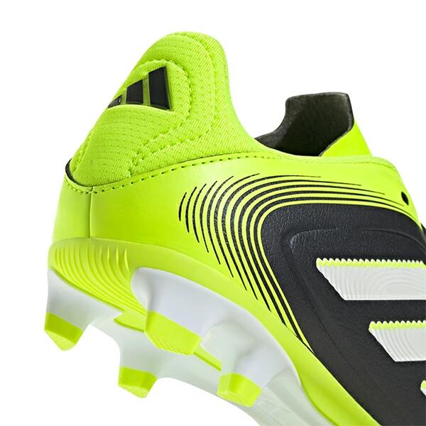 adidas アディダス コパ ピュア III CLUB FXG J JR2905 ジュニア用 サッカースパイク コアブラック×フットウェアホワイト×ルシッドレモン 天然芝 人工芝 jr2905