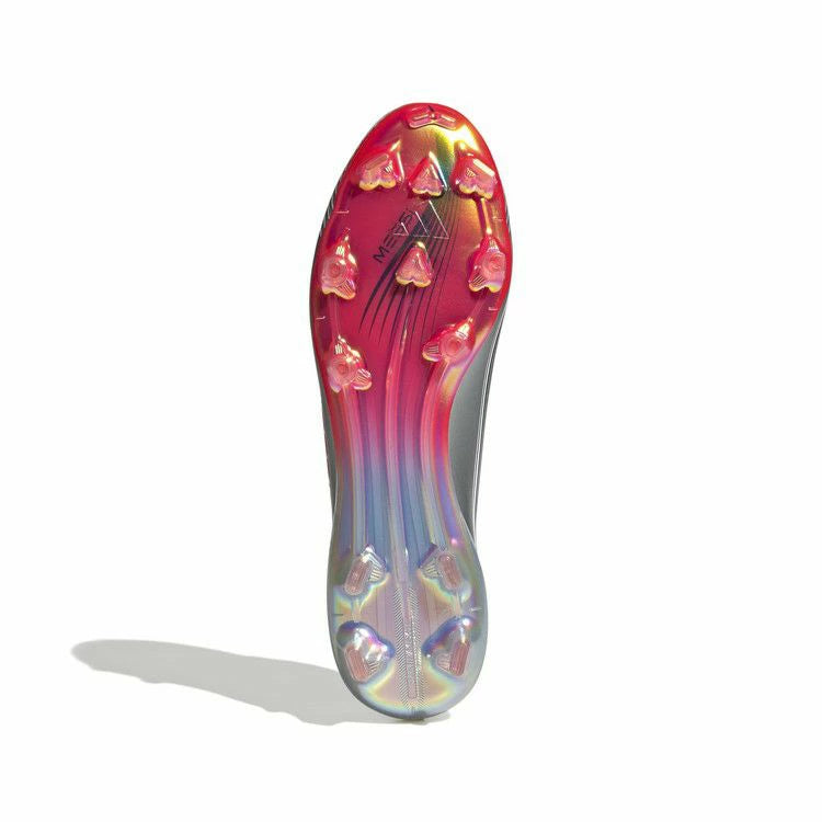 adidas アディダス F50 ELITE FG MESSI JP5593 フットウェアホワイト×ルシッドレッド×シルバーメタリック メンズ 天然芝 サッカースパイク メッシモデル jp5593