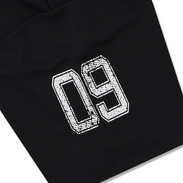 Arch アーチ バスケ Tシャツ DRY 吸汗速乾 半袖 カーシブ ロゴ A メンズ レディース ブラック 黒 t125-157
