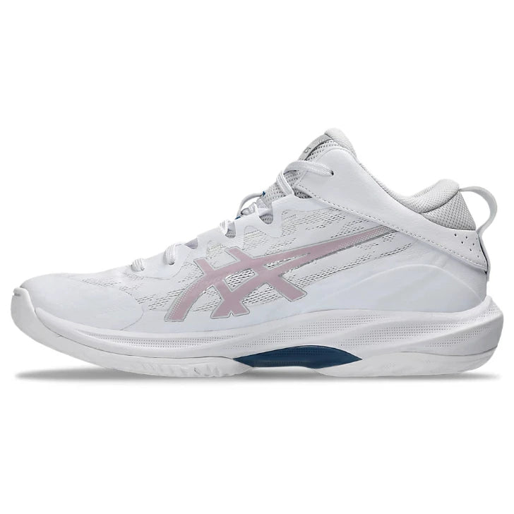 ASICS アシックス GELHOOP V17 STANDARD バスケットシューズ メンズ レディース ホワイト ベアリーローズ 1063A096.103 軽量 クッション 安定性 1063a096-103