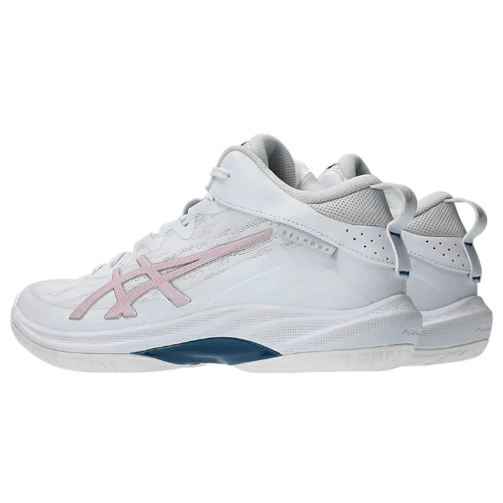 ASICS アシックス GELHOOP V17 STANDARD バスケットシューズ メンズ レディース ホワイト ベアリーローズ 1063A096.103 軽量 クッション 安定性 1063a096-103