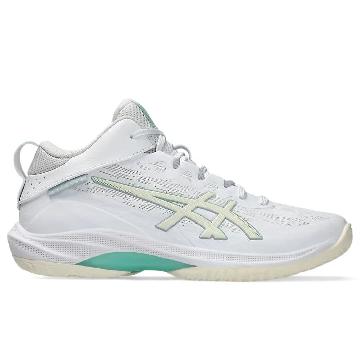 ASICS アシックス GELHOOP V17 STANDARD バスケットシューズ メンズ レディース ホワイト クリーム 1063A096.101 軽量 クッション 安定性 バッシュ 1063a096-101