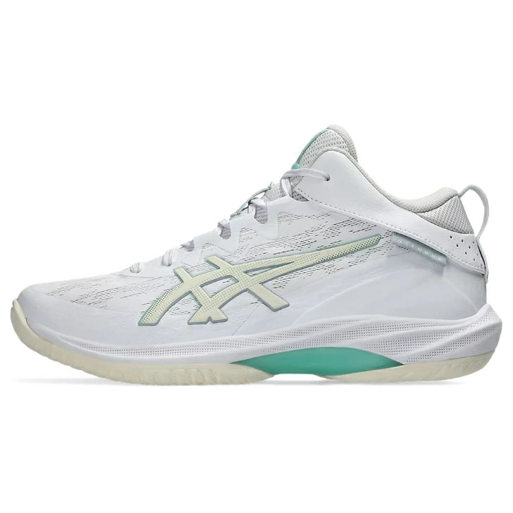 ASICS アシックス GELHOOP V17 STANDARD バスケットシューズ メンズ レディース ホワイト クリーム 1063A096.101 軽量 クッション 安定性 バッシュ 1063a096-101