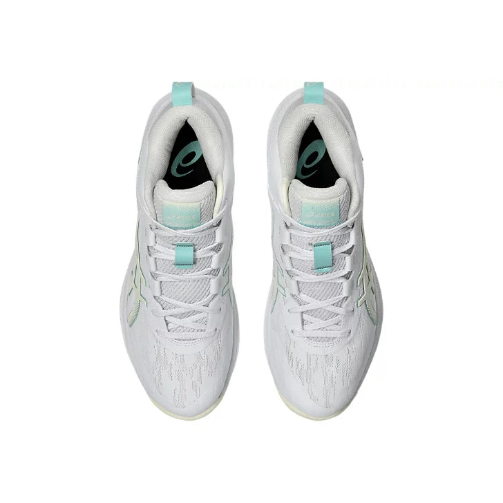 ASICS アシックス GELHOOP V17 STANDARD バスケットシューズ メンズ レディース ホワイト クリーム 1063A096.101 軽量 クッション 安定性 バッシュ 1063a096-101