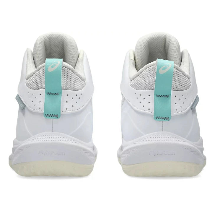 ASICS アシックス GELHOOP V17 STANDARD バスケットシューズ メンズ レディース ホワイト クリーム 1063A096.101 軽量 クッション 安定性 バッシュ 1063a096-101