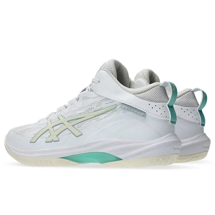 ASICS アシックス GELHOOP V17 STANDARD バスケットシューズ メンズ レディース ホワイト クリーム 1063A096.101 軽量 クッション 安定性 バッシュ 1063a096-101