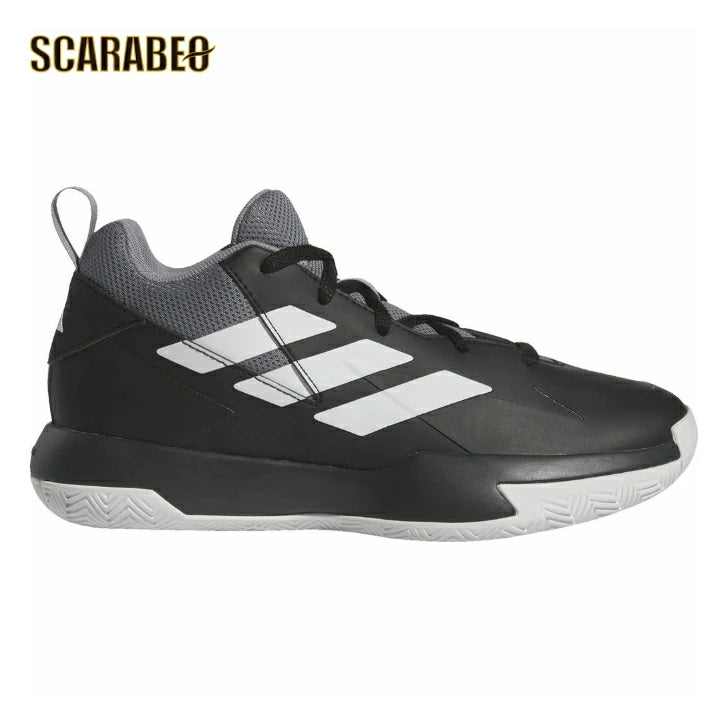 adidas アディダス Cross 'Em Up セレクト ジュニア バスケットボールシューズ IE9255 コアブラック クラウドホワイト グレースリー キッズ バッシュ Cloudfoam ie9255