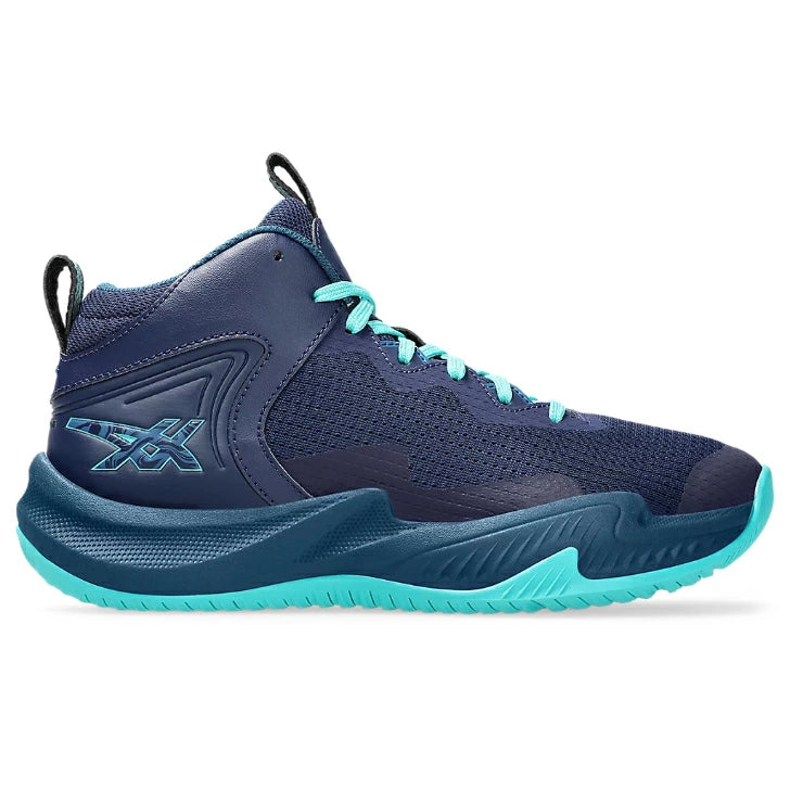 ASICS アシックス NOVA SURGE 3 GS ジュニア バスケットボールシューズ バッシュ 1064A017.400 ピーコート マコブルー 1064a017-400