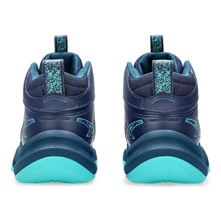 ASICS アシックス NOVA SURGE 3 GS ジュニア バスケットボールシューズ バッシュ 1064A017.400 ピーコート マコブルー 1064a017-400
