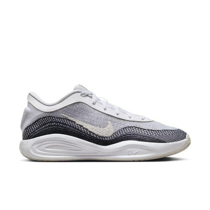 【在庫処分セール】NIKE ナイキ G.T. ハッスル アカデミー EP バスケットボールシューズ FJ7808-100 ホワイト ブラック ライトボーン メンズ レディース バッシュ 屋外コート対応 fj7808-100