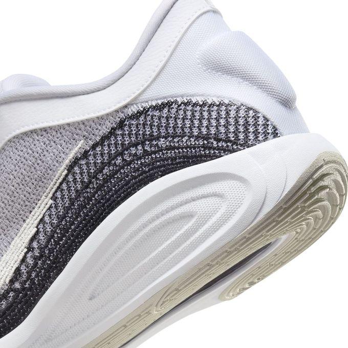 【在庫処分セール】NIKE ナイキ G.T. ハッスル アカデミー EP バスケットボールシューズ FJ7808-100 ホワイト ブラック ライトボーン メンズ レディース バッシュ 屋外コート対応 fj7808-100