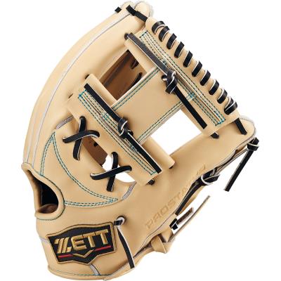 ゼット ZETT 硬式 グラブ グローブ 内野手用 二塁手 遊撃手 今宮タイプ プロステイタス SEシリーズ BPROG765SG-3219 パステルブラウン×ブラック 硬式グローブ 右投げ 限定 日本製 最高品質 bprog765sg-3219