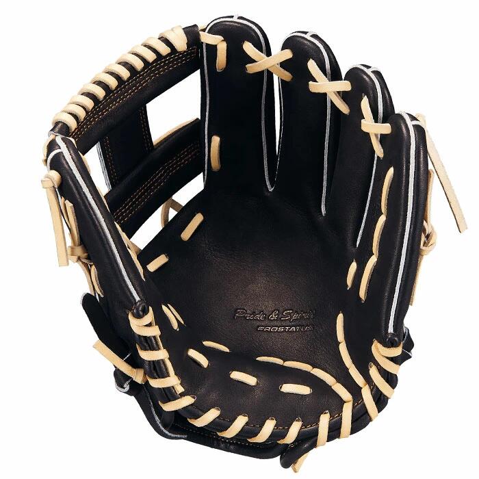 ゼット ZETT 軟式 グラブ 内野手用 今宮タイプ プロステイタス BRGB30766G-1932 ブラック×パステルブラウン 軟式グローブ 右投げ 2025年秋冬モデル brgb30766g-1932