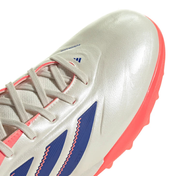 adidas アディダス メンズ サッカートレーニングシューズ コパ ピュア 3 PRO TF コーラルブレイズパック オフホワイト×ルシッドブルー ターフコート対応 jr2833