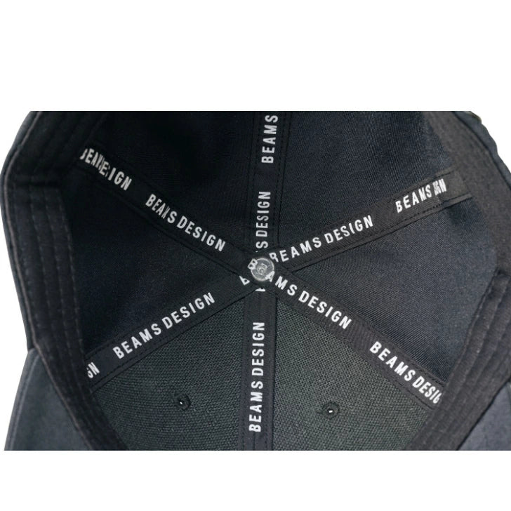 ZETT BEAMS DESIGN 帽子 キャップ ラウンドバイザー BDロゴ 刺繍 アジャスター式 メンズ レディース BH79505 25FW bh79505