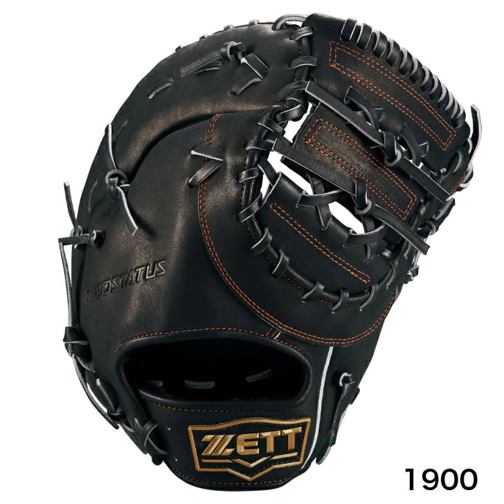 ZETT ゼット ジュニア 軟式 ファーストミット ネオステイタス 一塁手用 グラブ グローブ 右投げ 左投げ BJFB70513N bjfb70513n