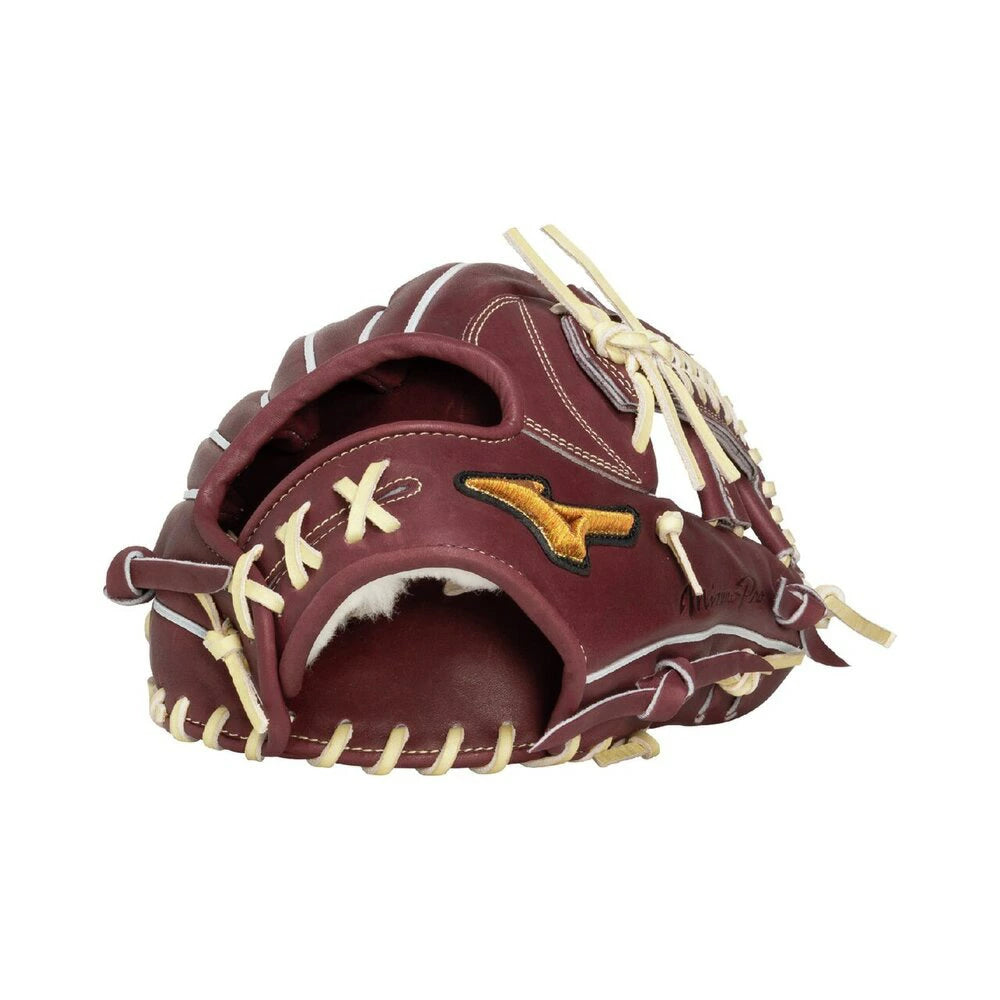 ミズノプロ 軟式グローブ CRAFTED Edition 紅林型 サイズ9 内野手向け ユニセックス プラムブラウン×ブロンド 2025年秋冬 1ajgr33023-6880