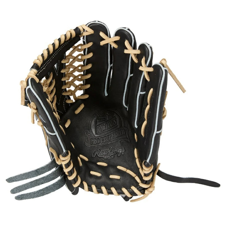 硬式 グローブ 外野手用 ローリングス Rawlings PRO PREFERRED Wizard #02 12.5インチ 魔導グラブ カナディアンキップレザー 和牛革 GH5FPW2B88MG キャメル ブラック 右投げ 左投げ gh5fpw2b88mg-b