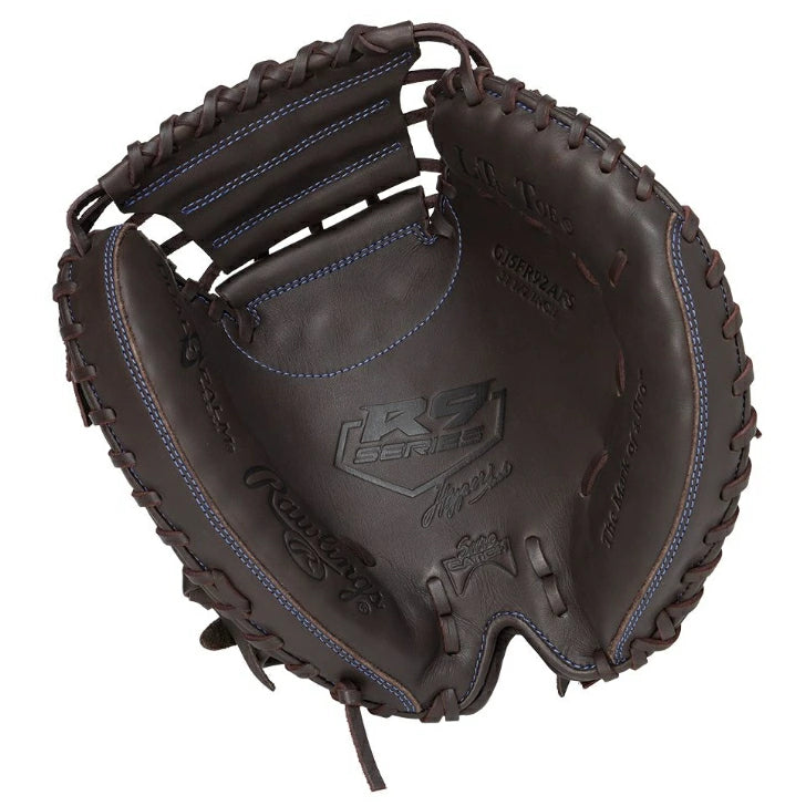 ジュニア 軟式 キャッチャーミット 捕手用 ローリングス Rawlings HYPER TECH R9 GJ5FR92AFS 31.5インチ 少年用 チョコ 右投げ 天然皮革 gj5fr92afs-cho