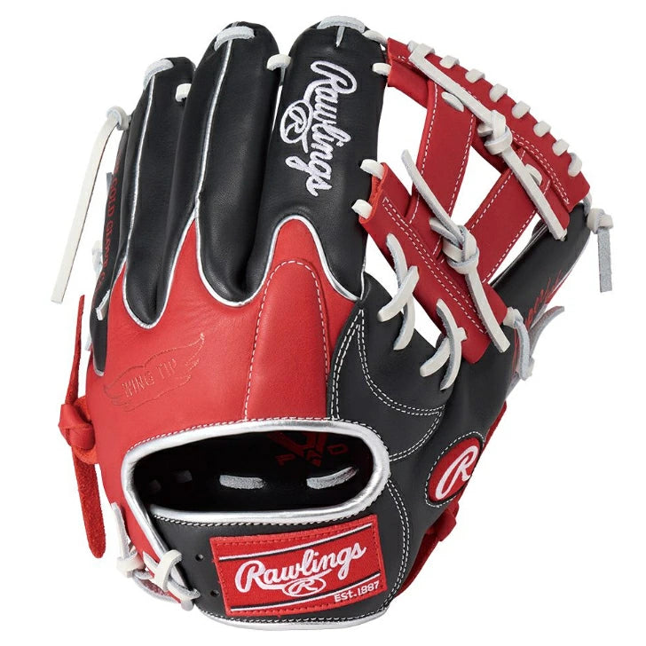 ソフトボール グローブ 男子用 オールラウンド ローリングス Rawlings HYPERTECH カラーズ GS5FHTC565W 右投げ 左投げ 即戦力 3Force Catch Vパッド イージーヒンジ ドライフォーム gs5fhtc565w