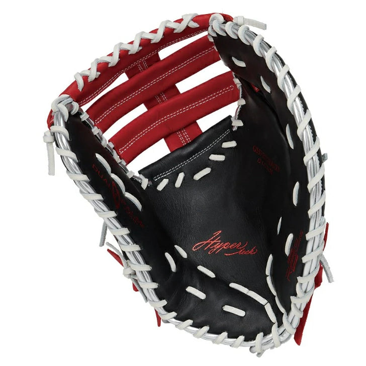 ソフトボール グラブ 男子用 キャッチャー・ファースト用 ローリングス Rawlings HYPER TECH COLORS GS5FHTC3ACD 12.5インチ 指あて 背面クロスレース インディゴ/キャメル ブラック/スカーレット 右投げ 左投げ gs5fhtc3acd