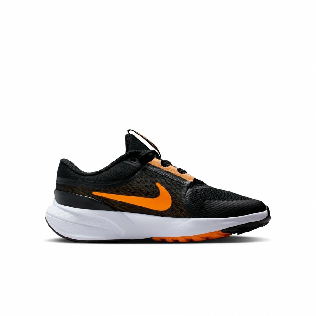 ナイキ スター ランナー 5 GS NIKE HF7004-006 ジュニア キッズ 子供 スニーカー ブラック×オレンジ 軽量 クッション性 通学 運動靴 hf7004-006