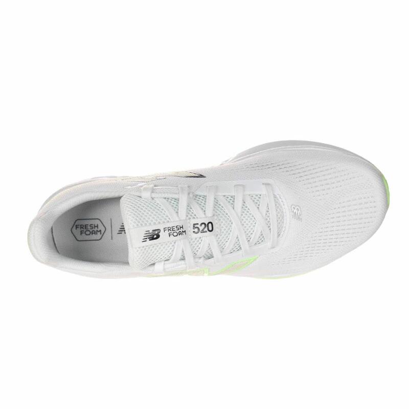 ニューバランス M520 V9 メンズ ジョギング ランニングシューズ new balance M520CW92E WHITE/LIME FRESH FOAM 軽量 通気性 m520cw92e